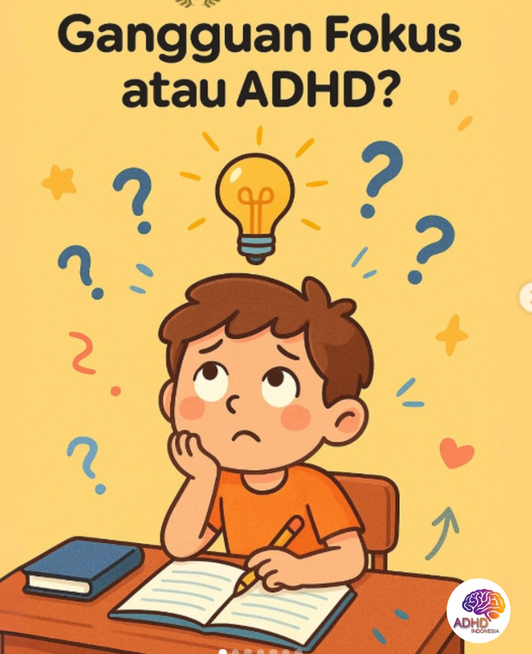 ADHD dan Kesulitan Fokus Anak: Edukasi untuk Keluarga di Kabupaten Pohuwato